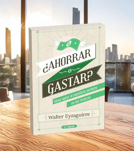 Libro autografiado: Ahorrar o gastar