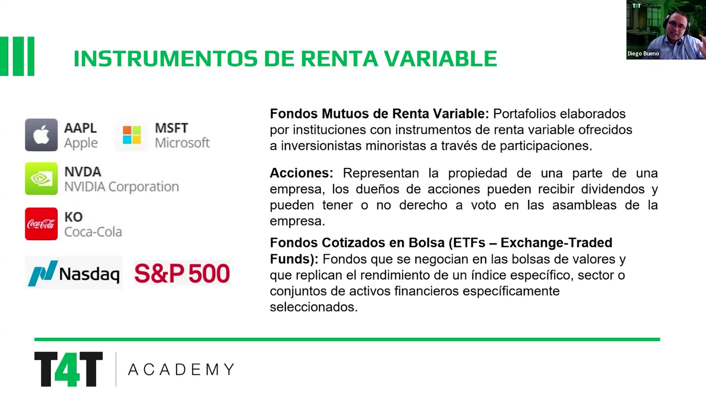 Curso práctico: Inversiones en la Bolsa de Valores de USA